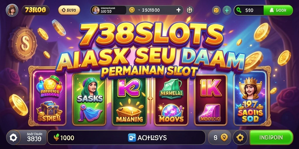 Tampilan gameplay seru dari 738SLOTS yang penuh aksi.