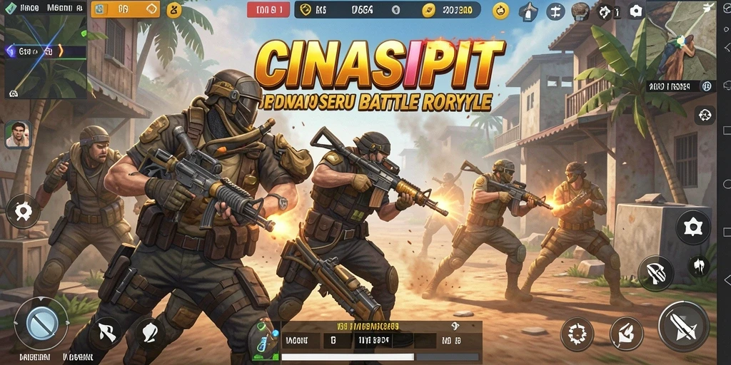 Tampilan gameplay CINASIPIT yang seru dan mendebarkan.
