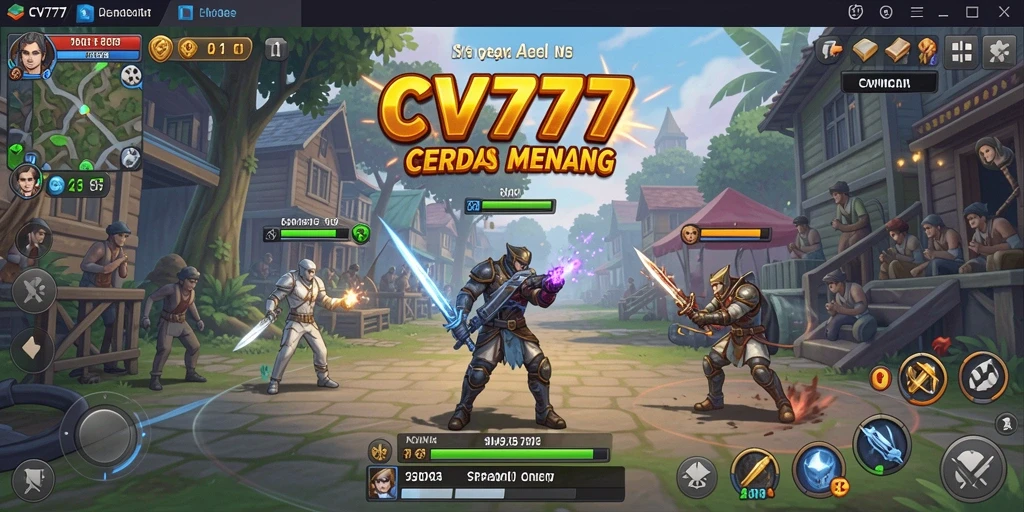 Tangkapan layar gameplay CV777 menampilkan strategi yang mendebarkan.