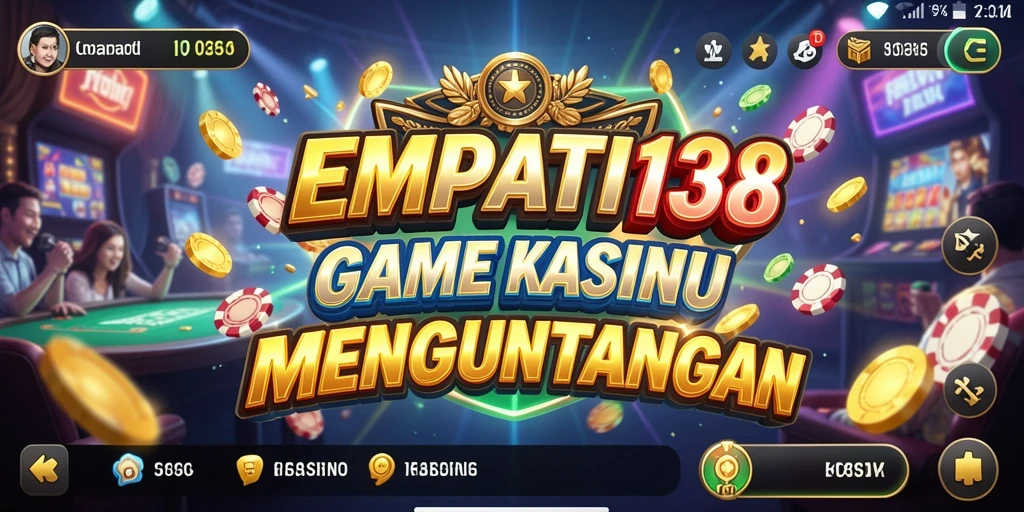 Screenshot gameplay Kasino menunjukkan aksi seru dan grafik menawan.