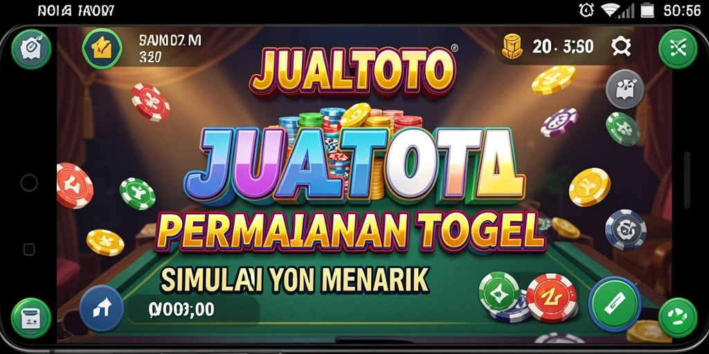 Tampilan gameplay menarik dari JUALTOTO dengan fitur interaktif.