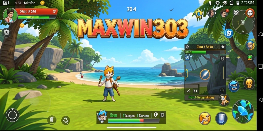 Menampilkan gameplay santai dan menyenangkan dari MAXWIN303.