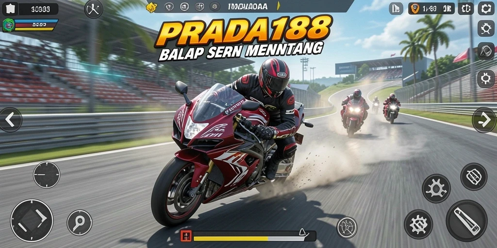 Gameplay seru balapan motor di PRADA188 yang mendebarkan.