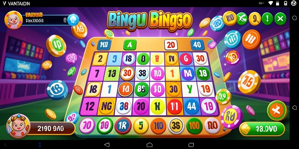 Screenshot gameplay VANTAIDN yang menampilkan momen seru Bingo.